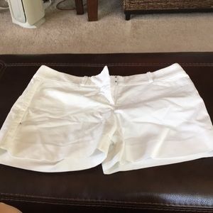 The Limited white shorts
